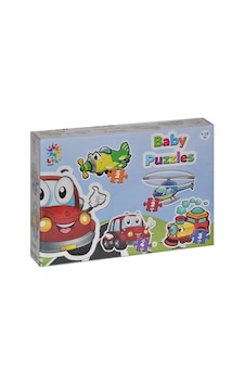 Byb003 Baby Puzzle Taşıtlar