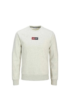 Jack & Jones Jack&jones 12310759 Jjpan Sweat Crew Neck Smu Whıte Mel Erkek Sweatshirt BEYAZ Jack & Jones Jack&jones 12310759 Jjpan Sweat Crew Neck Smu Whıte Mel Erkek Sweatshirt BEYAZ