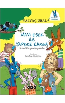 Mavi Eşek İle Yapboz Karga Sesleri Karışan Hayvanlar