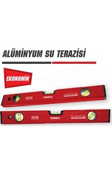 Rodex Su Terazısı Alumınyum Kırmızı 80 Cm Rht09041 Rodex Su Terazısı Alumınyum Kırmızı 80 Cm Rht09041
