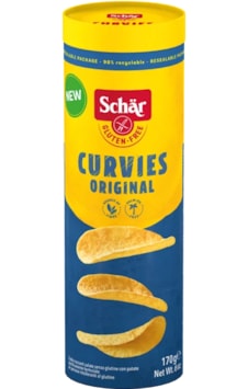 Schar Curvies Original Glutensiz Patates Cipsi 170 G Schar Curvies Original Glutensiz Patates Cipsi 170 G