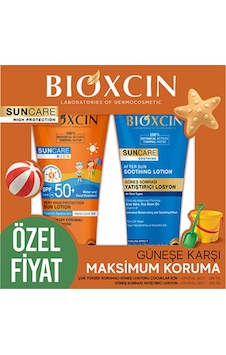 Bioxcin Sun Care Çok Yüksek Korumalı Çocuk Güneş Kremi 50Spf After Sun Hediyeli - % 100 Botanik Aktif 200 ml Bioxcin Sun Care Çok Yüksek Korumalı Çocuk Güneş Kremi 50Spf After Sun Hediyeli - % 100 Botanik Aktif 200 ml