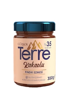 Gürsoy Terre Fındık Kakaolu Fındık Ezmesi 350 Gr Gürsoy Terre Fındık Kakaolu Fındık Ezmesi 350 Gr