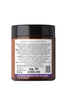 Akita % 100 Doğal Bebek Bakım Kremi Lavanta 100 Ml