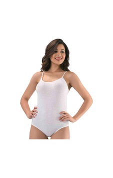Royaleks Battal Beden İp Askılı Kadın Çıtçıtlı Body Beyaz Çok Renkli Royaleks Battal Beden İp Askılı Kadın Çıtçıtlı Body Beyaz Çok Renkli