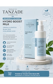 Produkt By Tanzade Hydro Boost Nemlendirici Yüz Sütü 250 Ml Centella Asiatica, Black Rice & Hyaluronic Acid Produkt By Tanzade Hydro Boost Nemlendirici Yüz Sütü 250 Ml Centella Asiatica, Black Rice & Hyaluronic Acid