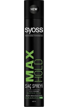 Syoss Max Hold Saç Spreyi 400 ML Syoss Max Hold Saç Spreyi 400 ML
