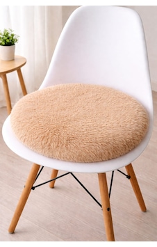 2 Adet Yuvarlak Sandalye Minderi 40cm Kahverengi 2 Adet Yuvarlak Sandalye Minderi 40cm Kahverengi