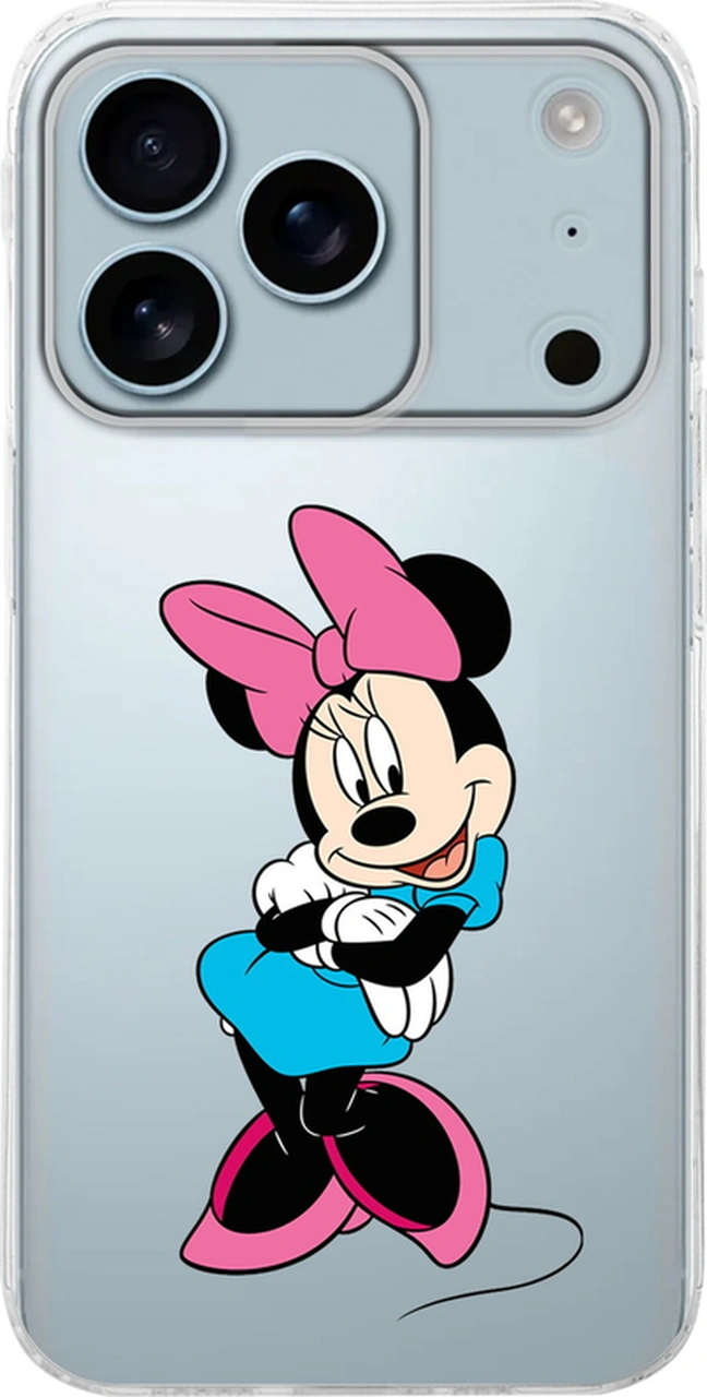 Apple Uyumlu iPhone17 Pro Max İle Kamera Çevresi Açık Minnie Mouse 4 Baskılı Şeffaf Kılıf Apple Uyumlu iPhone17 Pro Max İle Kamera Çevresi Açık Minnie Mouse 4 Baskılı Şeffaf Kılıf
