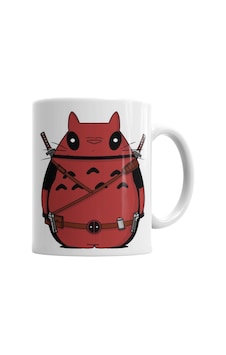 Totoro Dead Pool Death Note One Piece Tokyo Ghoul Kan Kupa Karışık