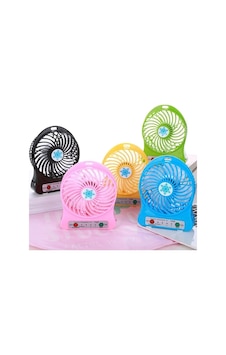 Şarjlı Vantilatör Mini Masaüstü El Fan Taşınabilir 3 Kademeli Usb Şarjlı Vantilatör Mini Masaüstü El Fan Taşınabilir 3 Kademeli Usb