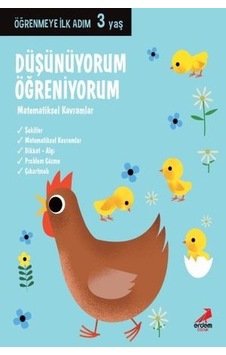 Düşünüyorum Öğreniyorum-Öğrenmeye İlk Adım 3 Yaş- Erdem Çocuk