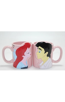 Küçük Deniz Kızı Ariel Ve Prens Eric 3d Çift Kupa Bardak Seti Alk4537 Renkli Küçük Deniz Kızı Ariel Ve Prens Eric 3d Çift Kupa Bardak Seti Alk4537 Renkli