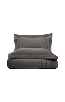 Ecocotton Feza Çift Kişilik Yatak Örtüsü Takımı %50 Pamuk %50 Polyester Antrasit 240x260 Cm - Antrasit Ecocotton Feza Çift Kişilik Yatak Örtüsü Takımı %50 Pamuk %50 Polyester Antrasit 240x260 Cm - Antrasit