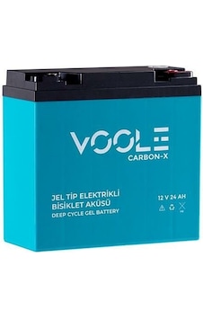 Voole 12 Volt 24 Amper Jel Motosiklet Aküsü Ölçüler 181 77 170 Mm. 6.6 Kg