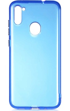 Galaxy M11 Kılıf Zore Bistro Kapak Mavi Galaxy M11 Kılıf Zore Bistro Kapak Mavi