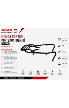 Honda Cbf 150 Portbagaj Demiri-arr3147 Honda Cbf 150 Portbagaj Demiri-arr3147
