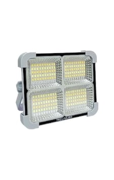 Güneş Enerjili Taşınabilir Led Projektör, 200w Sarı Beyaz Işık Güneş Enerjili Taşınabilir Led Projektör, 200w Sarı Beyaz Işık