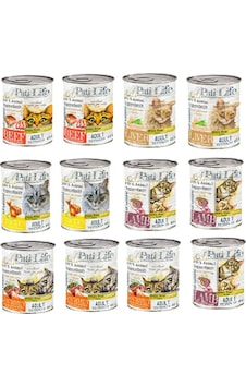 Pati Life Karışık Kedi Konservesi 12 x 415 G Pati Life Karışık Kedi Konservesi 12 x 415 G