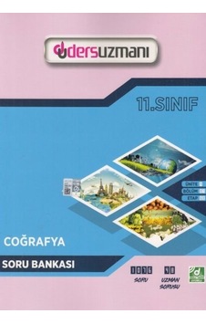 11.Sınıf Coğrafya Soru Bankası - Ders Uzmanı Yayınları 11.Sınıf Coğrafya Soru Bankası - Ders Uzmanı Yayınları