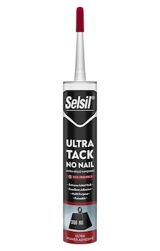 Selsil Ultra Tack Güçlü Montaj Yapıştırıcı 290ml Beyaz Selsil Ultra Tack Güçlü Montaj Yapıştırıcı 290ml Beyaz