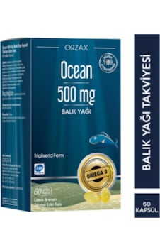 Ocean Omega 3 500 Mg Saf Balık Yağı 60 Kapsül Ocean Omega 3 500 Mg Saf Balık Yağı 60 Kapsül
