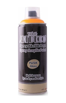 Artdeco Akrilik Sprey Boya 400 ML Neon Turuncu Y-400-920 Artdeco Akrilik Sprey Boya 400 ML Neon Turuncu Y-400-920