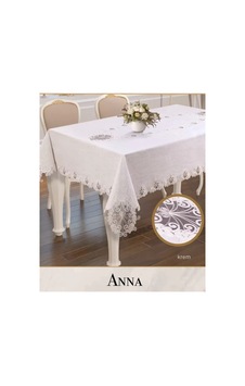 Gardenya Keten Tek Masa Örtüsü 160x260 Cm Dantelli Yemek Masası Örtüsü Anna Model Krem Çok Renkli Gardenya Keten Tek Masa Örtüsü 160x260 Cm Dantelli Yemek Masası Örtüsü Anna Model Krem Çok Renkli