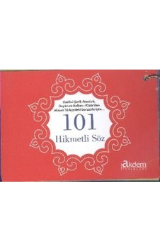 101 Hikmetli Söz - Mohammed Sayed - Akdem Yayınları 101 Hikmetli Söz - Mohammed Sayed - Akdem Yayınları