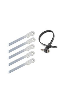 Pm-26330 Vida Delikli Kablo Bağı Plastik Kelepçe 100lü Paket Beyaz 3.6x150mm