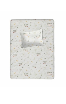 %100 Pamuklu Bebek Aparalı Çarşaf 115x150 + Bebek Yastık Kılıfı 35x45 Turuncu-yeşil %100 Pamuklu Bebek Aparalı Çarşaf 115x150 + Bebek Yastık Kılıfı 35x45 Turuncu-yeşil