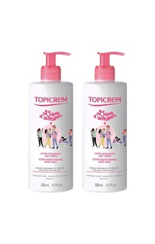 Topicrem Ultra Moisturizing Body Milk 2 x 500 ML