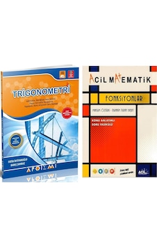 Apotemi Trigonometri Ve Acil Fonksiyonlar Seti 2 Kitap Apotemi Trigonometri Ve Acil Fonksiyonlar Seti 2 Kitap