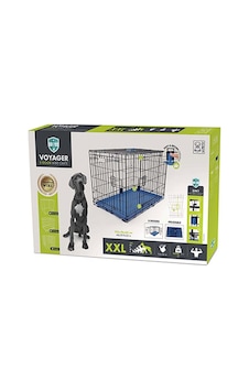 M-pets Voyager 2 Kapılı Köpek Kafesi Xxl Mavi 122x76x84 Cm 244-52028.05 M-pets Voyager 2 Kapılı Köpek Kafesi Xxl Mavi 122x76x84 Cm 244-52028.05