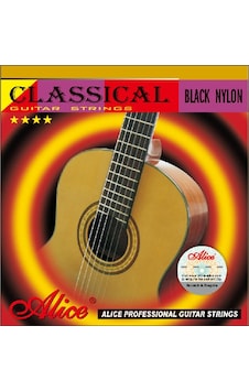 Alice A105Bk-H Siyah Naylon Klasik Gitar Takım Tel