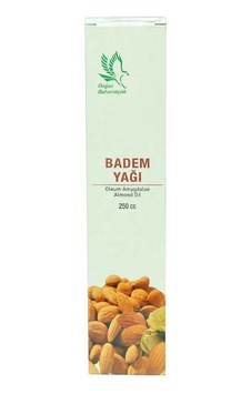 Badem Yağı Cam Şişe 250 Cc Badem Yağı Cam Şişe 250 Cc