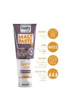 Kedi Malt Pasta 100 Gr Kediler Için Tüy Yumağı Önleyici Kedi Malt Pasta 100 Gr Kediler Için Tüy Yumağı Önleyici