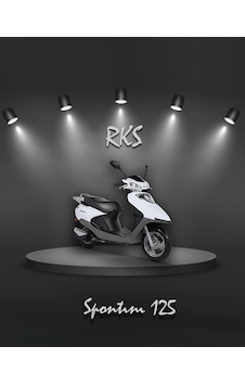 Rks Spontini 125 Motosiklet Beyaz