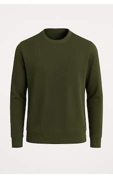 Classics Men Troy Erkek Slim Fit Uzun Kol Sıfır Yaka Sweatshırt-7457 Haki Classics Men Troy Erkek Slim Fit Uzun Kol Sıfır Yaka Sweatshırt-7457 Haki