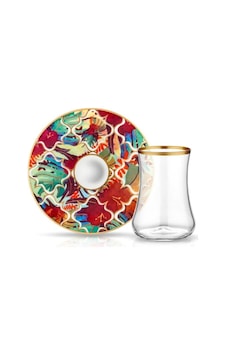 Koleksiyon Dervish Çay Seti 6 Lı Amazon Tropıc Seffaf Koleksiyon Dervish Çay Seti 6 Lı Amazon Tropıc Seffaf