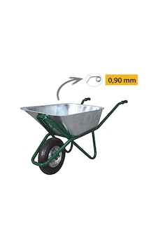 Kanat Pro El Arabası Rulmanlı Havalı Teker Galvaniz Kanat Pro El Arabası Rulmanlı Havalı Teker Galvaniz