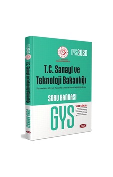 Data Yayınları Gys T.C. Sanayi ve Teknoloji Bakanlığı Soru Bankas Data Yayınları Gys T.C. Sanayi ve Teknoloji Bakanlığı Soru Bankas