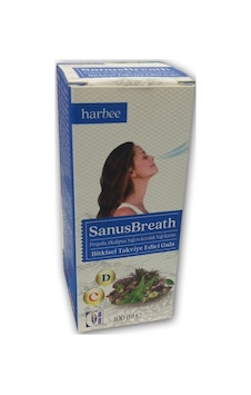 Harbee Sanusbreath Bitkisel Sıvı Gıda Takviyesi 100 ML