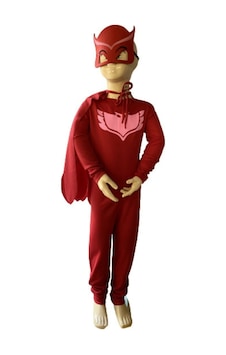 Sincapdükkan Kız Çocuk Pjmaskeli Baykuş Kostümü Kırmızı Sincapdükkan Kız Çocuk Pjmaskeli Baykuş Kostümü Kırmızı