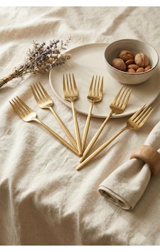 Hmngoakkllby 6'lı Lüks Gold Paslanmaz Çelik Yemek Çatalı Seti 21 Cm Akllhmng Diğer Hmngoakkllby 6'lı Lüks Gold Paslanmaz Çelik Yemek Çatalı Seti 21 Cm Akllhmng Diğer