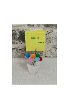 El Yapımı Ponponlu Not Tutacağı. Diğer