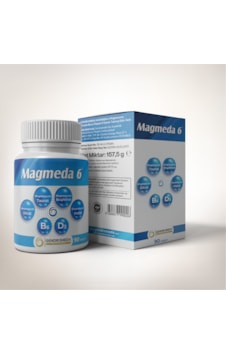 Magmeda 6 Magnezyum Complex 90 Tablet Magmeda 6 Magnezyum Complex 90 Tablet
