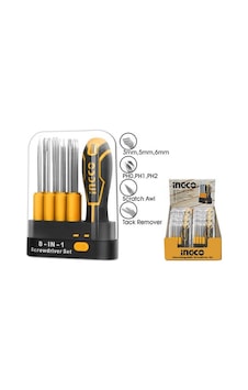 Ingco Akısd0901 9 Parçalı Tornavida Seti Ingco Akısd0901 9 Parçalı Tornavida Seti