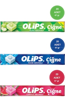Olips Çiğne Ferahlatıcı Çiğnenebilir Şeker Çeşitleri 47gr - 15 Adet