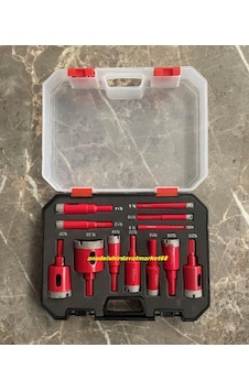 Dmr Elmas Karot Ucu Granit Delme Ucu Mermer Delme Ucu Elmas Delici 6-35mm 12pcs Matkap Ucu Dmr Elmas Karot Ucu Granit Delme Ucu Mermer Delme Ucu Elmas Delici 6-35mm 12pcs Matkap Ucu